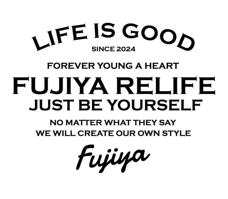 LIFEIS AGOOD Fujiya RELIFE logo